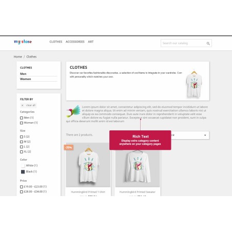 Category Fields - Prestashop Module