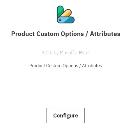 Assigning product custom options to individual products