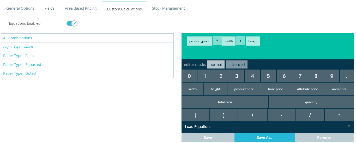 Managing Product fields