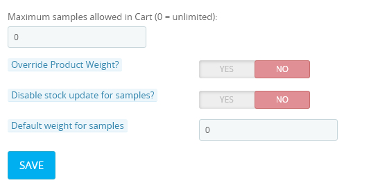 Configuring the module - General Settings